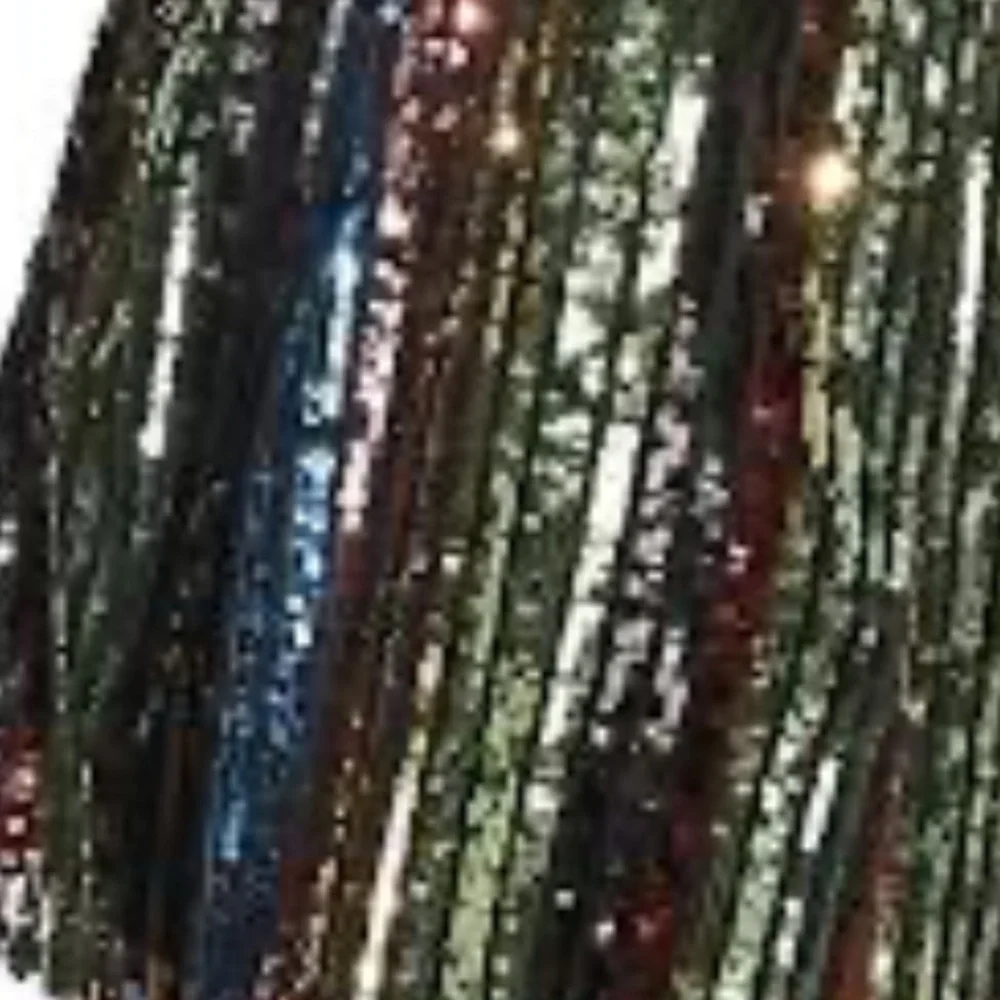 Vylette SPARKLE SEQUIN SKIRT Multicolor Women’s Juniors SIZE Large. - Picture 5 of 15